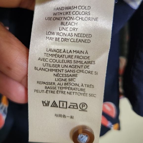 MAEVE BY ANTHROPOLOGIE SLEEVELESS NOVELTY PRINT  HOT AIR BALLOON BLOUSE SIZE XS - Picture 9 of 10